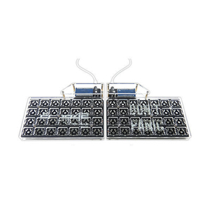 ビット・トレード・ワン 「ERGO42」 56キー セルフメイドキーボードキット ブラック ADSKB42-イメージ1