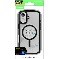 エレコム iPhone 17用TOUGH SLIM LITE ケース フレームカラー MAGKEEP ブラック PM-A25ATSLFCMBK