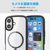 エレコム iPhone 17用TOUGH SLIM LITE ケース フレームカラー MAGKEEP ブラック PM-A25ATSLFCMBK-イメージ6