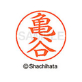シヤチハタ ネームペン用ネーム シルバー 既製 亀谷 FC46551-X-GPS-0780