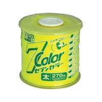 たくみ 7COLOR 太 イエロー 270M 蛍光イエロー270約0.8ナイロン FC734JM-7515286