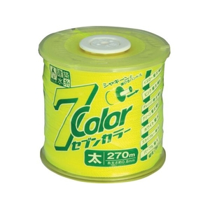 たくみ 7COLOR 太 イエロー 270M 蛍光イエロー270約0.8ナイロン FC734JM-7515286-イメージ1