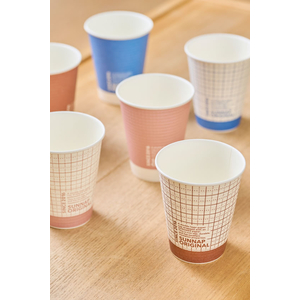サンナップ ノートモカ ストロングカップ エンボス 260mL 8個 FCJ011L-C2608NOT-イメージ3