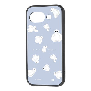 レイ・アウト Google Pixel 10a用 / ディズニー / maru 衝撃吸収 バンパー ハイブリッドケース ベイマックス_ふわふわ RJ-DGP10AK4TB/BX4-イメージ1