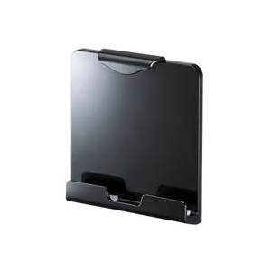 サンワサプライ iPad・タブレット用VESA取付けホルダー ブラック CR-LATAB20BK-イメージ1