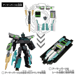 タカラトミー 10周年記念 シンカリオンZ E5ヤマノテ 10ｼﾕｳﾈﾝｷﾈﾝｼﾝｶﾘｵﾝZE5ﾔﾏﾉﾃ-イメージ6