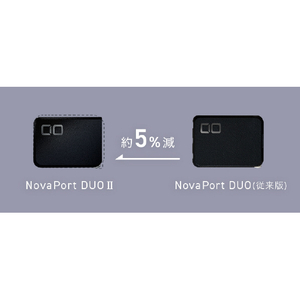 CIO 急速充電器 Novaport DUOII 67W2C (第2世代) ブラック CIO-G67W2C-N2-BK-イメージ5