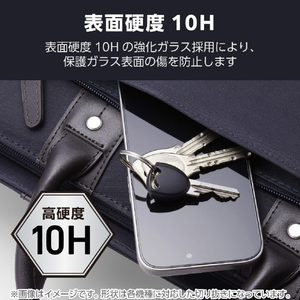エレコム Galaxy A25 5G用ガラスフィルム 高透明 PM-G253FLGG-イメージ5
