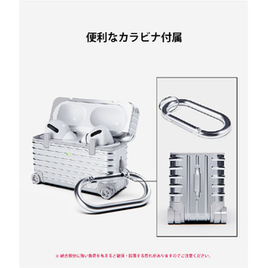 miak AirPods Pro(第2世代/第1世代)用キャリーケース ピンク MA25214APP2-イメージ12
