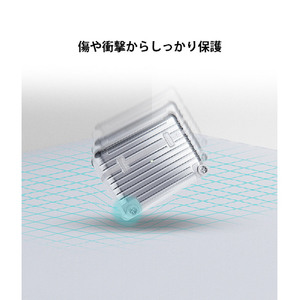 miak AirPods Pro(第2世代/第1世代)用キャリーケース ピンク MA25214APP2-イメージ7