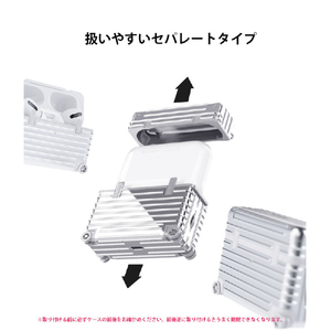 miak AirPods Pro(第2世代/第1世代)用キャリーケース ピンク MA25214APP2-イメージ8