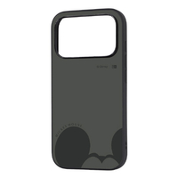 レイ・アウト iPhone 18 Pro Max用 / 17 Pro Max用  / ディズニー / maru 衝撃吸収 バンパー ハイブリッドケース / ミッキーマウス_グレー2 RJ-DP59K4TB/MK44