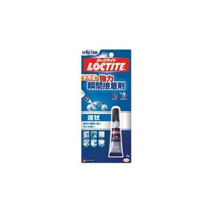 ヘンケルジャパン LOCTITE　強力瞬間接着剤　液状　3g LER-003-イメージ1