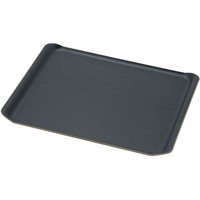 パール金属 ノンスリップ抗菌ランチョントレー 36cm ネイビー FCE340V-KB-2