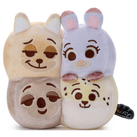 タカラトミーアーツ ディズニーキャラクター/Nuiパン/ぬいぐるみS/ちぎりパン/ ニック・ジュディ・フラッシュ・クロウハウザー NUIﾊﾟﾝﾇｲｸﾞﾙﾐSﾁｷﾞﾘﾊﾟﾝﾆﾂｸ