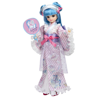 タカラトミー リカちゃん LD-14 エコネコゆかたリカちゃん LD14ｴｺﾈｺﾕｶﾀﾘｶﾁﾔﾝ