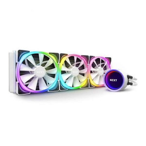 NZXT RL-KRX73-RW RGBファン搭載水冷CPUクーラー KRAKEN X73 ホワイト