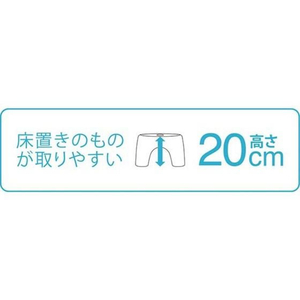 アスベル エミール 風呂イス 20cm グレー FCF385N-イメージ2