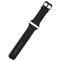 エレコム Apple Watch用シリコンバンド TOUGH SLIM ブラック AW-25BBDTSBK