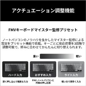 富士通 FMV Keyboard X01M FMVPRKBBL2-イメージ8