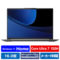 レノボ ノートパソコン IdeaPad Slim 5i Gen 9 クラウドグレー 83DC001QJP