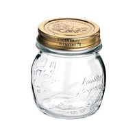 Bormioli ボルミオリロッコ クアトロスタッジオーニジャー 0.25L(3.57750) FC518LU-7165610