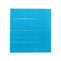 スマートバリュー カラーポリ袋 800×650 水 20枚入 FCE199V-N157J-SK