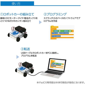 アーテック iPadOS対応プロコンカー FCE685V-93289-イメージ6