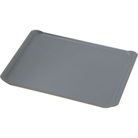パール金属 ノンスリップ抗菌ランチョントレー 36cm グレー FCE341V-KB-3