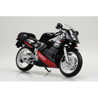 アオシマ Yamaha TZR250 '89 ブイマックスブルー/スターシルバー AﾊﾞｲｸｶﾝｾｲﾔﾏﾊTZR50VBSS