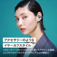 ビクター HA-NP1T-B ワイヤレスイヤホン コールブラック|エディオン