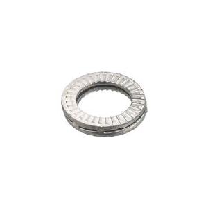 トラスコ中山 TRUSCO　ノルトロックワッシャー　ステンレス　サイズNL5（M5）　3個入 B796-0005-イメージ1
