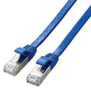10ギガビットイーサネット「10GBASE-T」に完全準拠。 ●高速光通信に最適な次世代10ギガビットイーサネットの「10GBASE-T」に対応したカテゴリー7準拠LANケーブルです。 ●カテゴリー6