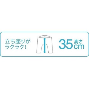 アスベル エミール 風呂イス 35cm グレー FCF387N-イメージ2