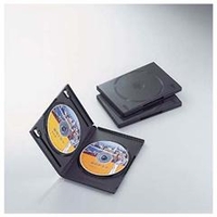 エレコム DVDトールケース CCD-DVD04BK