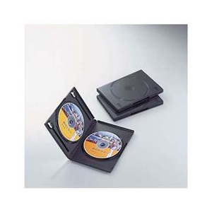 エレコム DVDトールケース CCD-DVD04BK-イメージ1