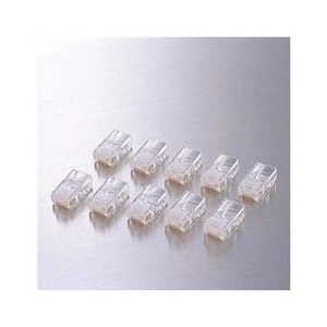 エレコム RJ45コネクタ(10個) LD-RJ45T10A エレコム RJ45コネクタ(10個) LD-RJ45T10A