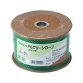 トラスコ中山 PEグリーンロープ 3つ打 線径4mm×長さ50m FC345GK-5113008