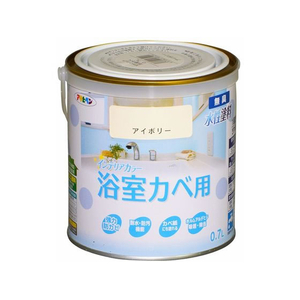 アサヒペン New水性インテリア浴室カベ 0.7L アイボリー FCB776G-イメージ1