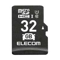 エレコム ドライブレコーダー向け microSDHCメモリカード(32GB) ブラック MFDRMR032GU11