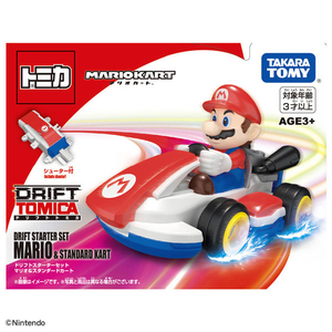 タカラトミー ドリフトトミカ マリオカート ドリフトスターターセット マリオ&スタンダードカート ﾄﾞﾘﾌﾄﾄﾐｶﾏﾘｵｶ-ﾄｽﾀ-ﾀ-ﾏﾘｵ-イメージ10