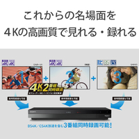 SONY BDZFBT4100 4TB HDD内蔵ブルーレイレコーダー |エディオン公式通販