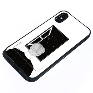 Dparks iPhone XS/X用ケース spirit case 窓際の男 DS15216I58-イメージ3