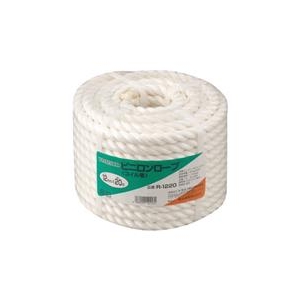 トラスコ中山 TRUSCO　ビニロンロープ　3つ打　線径12mmX長さ20m R-1220-イメージ1