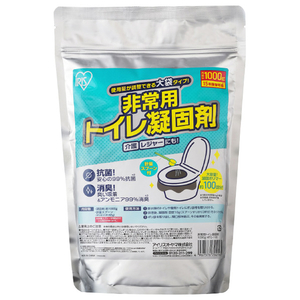 アイリスオーヤマ 非常用トイレ凝固剤 1000g HTG-100-イメージ1