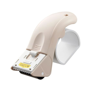 プラス 梱包用テープカッター グリップカット ベージュ TC-500P FC725RA-TC-500P-イメージ1