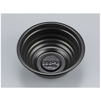 シーピー化成 どんぶり容器 BF-360 黒 本体 50枚 FCG411V-00662860