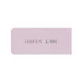 リンテック カラー荷札1穴 ピンク 1000枚 F819001-ﾆ-C100