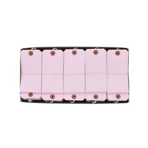 ゴークラ カラー荷札1穴 ピンク 1000枚 F819001-ﾆ-C100-イメージ2