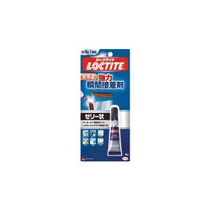ヘンケルジャパン LOCTITE　強力瞬間接着剤　ゼリー状　4g LZR-004-イメージ1